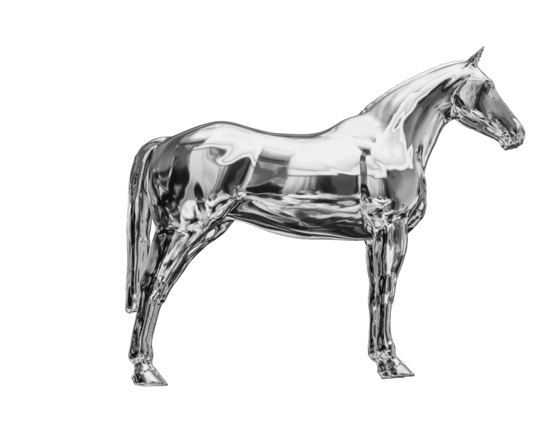 chrome horse